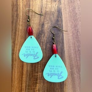Fender Guitar Pick Earrings